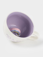 УЦЕНКА Кружка Доляна «Радуга», 475 мл, 15×12×7.8 см, керамика, с фигуркой, белая/сиреневая - Фото 3