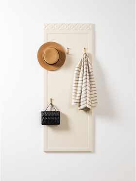 Вешалка «Марион 16.552», 560×19×1480 мм, цвет слоновая кость