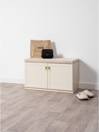 Тумба для обуви «Марион 14.64», 815×380×490 мм, цвет слоновая кость - Фото 2