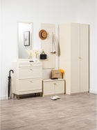 Тумба для обуви «Марион 16.134», 801×369×1066 мм, цвет слоновая кость - Фото 9