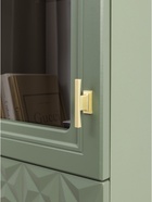 Шкаф навесной «Марион 16.334», 400×305×1073 мм, цвет дымчатый зеленый / олива шагрень - Фото 5