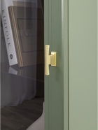 Шкаф - витрина «Марион 16.397.01», 400×369×2000 мм, цвет дымчатый зеленый / олива шагрень - Фото 5