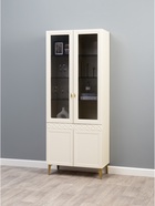 Шкаф - витрина «Марион 16.397.02», 801×369×2000 мм, цвет слоновая кость - Фото 2