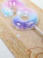 УЦЕНКА Свеча в торт на шпажке «Галактика», цифра 3, 5.5 см - Фото 4