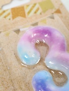 УЦЕНКА Свеча в торт на шпажке «Галактика», цифра 3, 5.5 см - Фото 5