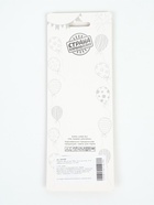 УЦЕНКА Свечи в торт «Ройс», 6 шт., высокие, 13 см, серебристый металлик - Фото 3