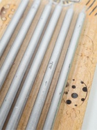 УЦЕНКА Свечи в торт «Ройс», 6 шт., высокие, 13 см, серебристый металлик - Фото 4