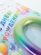 УЦЕНКА Свеча в торт «Акварель», цифра 0, 9 см, ГИГАНТ - Фото 5