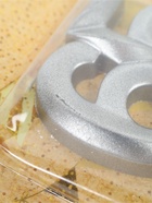 УЦЕНКА Свеча в торт юбилейная «Грань», цифра 65, серебряный металлик, 6.5 см - Фото 3