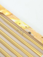 УЦЕНКА Свечи в торт коктейльные "Шайн", 6 шт, 10 см, золотой металлик - Фото 4