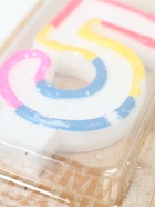 УЦЕНКА Свеча для торта с блестками «Блестящий ободок», цифра "5" , 7 см - Фото 4