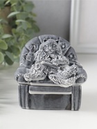 Шкатулка для украшений «Кот в кресле на крышке», 8 см  (артикул 10989711)  большой выбор товаров оптом и в розницу по низким ценам с доставкой