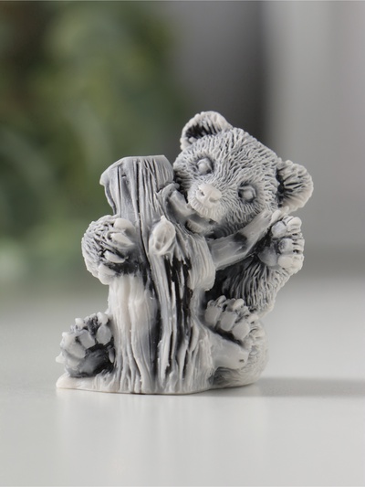 Фигурка «Медвежата», мраморная крошка, 5 см, МИКС