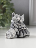 Фигурка «Лисы влюбленная парочка», мраморная крошка, 6.5 см - Фото 3