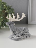 Фигурка «Олень лежащий», мраморная крошка, 7.5 см - Фото 2