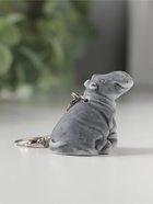 Брелок для ключей на кольце «Бегемотик сидящий маленький», 3.7 см  (артикул 10989724)  большой выбор товаров оптом и в розницу по низким ценам с доставкой