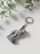 Брелок для ключей на кольце «Волк на скале», барельеф, 5.2 см  (артикул 10989737)  большой выбор товаров оптом и в розницу по низким ценам с доставкой