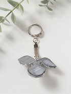 Брелок для ключей на кольце «Сова полярная с расправленными крыльями», барельеф, 4.1 см  (артикул 10989743)  большой выбор товаров оптом и в розницу по низким ценам с доставкой