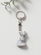 Брелок для ключей на кольце «Лисичка сидит», барельеф, 3.5 см  (артикул 10989746)  большой выбор товаров оптом и в розницу по низким ценам с доставкой