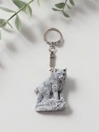 Брелок для ключей на кольце «Рысь», барельеф, 4.8 см  (артикул 10989749)  большой выбор товаров оптом и в розницу по низким ценам с доставкой