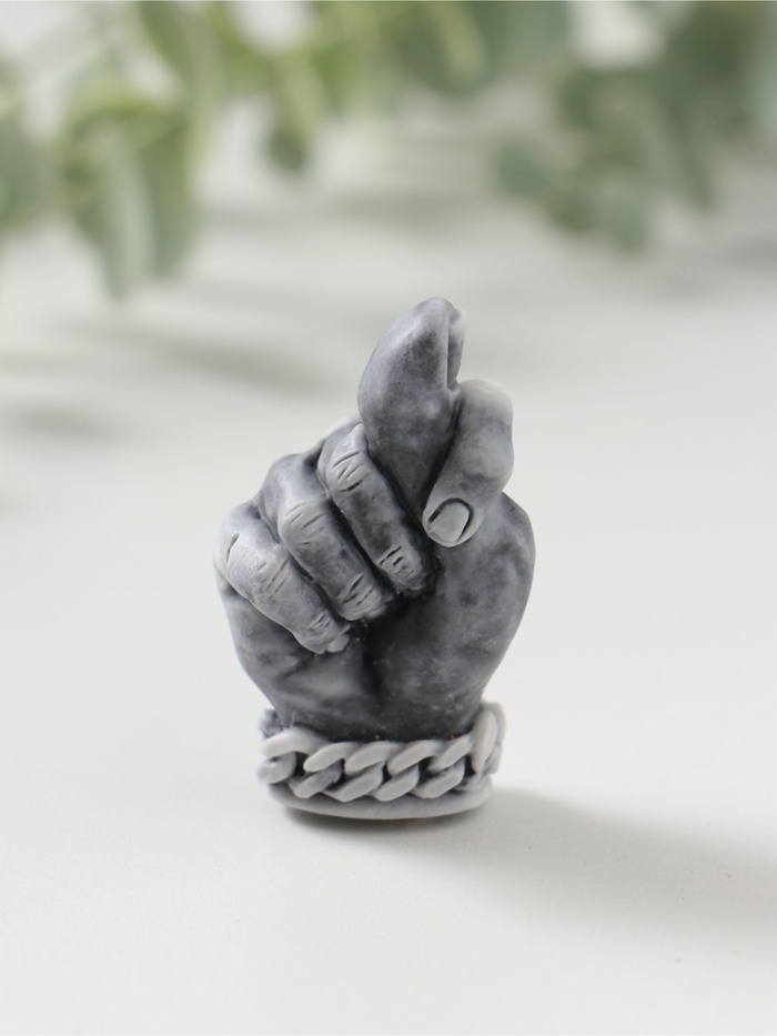 Магнит на холодильник «Кукиш», 5 см - Фото 1