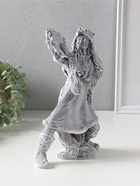 Фигура «Шаман в шкуре медведя с бубном», мраморная крошка, 25 см  (артикул 10989756)  большой выбор товаров оптом и в розницу по низким ценам с доставкой