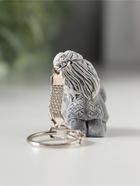 Брелок для ключей на кольце «Шаман сидит с бубном», 3.7 см  (артикул 10989773)  большой выбор товаров оптом и в розницу по низким ценам с доставкой