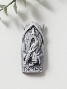 Магнит на холодильник «Велес», барельеф, 6.5 см  (артикул 10989781)  большой выбор товаров оптом и в розницу по низким ценам с доставкой