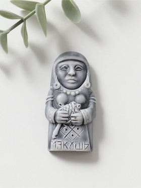 Магнит на холодильник «Макошь», барельеф, 6.5 см  (артикул 10989782)  большой выбор товаров оптом и в розницу по низким ценам с доставкой