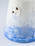 Фигурка светящаяся «Маяк», керамика, бело-синий, 8×8×15.5 см  (артикул 10957812)  большой выбор товаров оптом и в розницу по низким ценам с доставкой