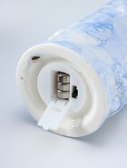 Фигурка светящаяся «Маяк», керамика, мраморный бело-синий, 6.5×6.5×18 см  (артикул 10957813)  большой выбор товаров оптом и в розницу по низким ценам с доставкой