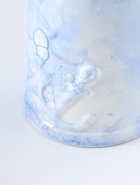 Фигурка светящаяся «Маяк», керамика, мраморный бело-синий, 6.5×6.5×18 см - Фото 7