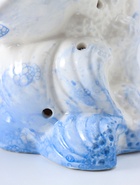 Фигурка светящаяся «Черепаха в кораллах», керамика, бело-синий, 8×11.5×14 см  (артикул 10957814)  большой выбор товаров оптом и в розницу по низким ценам с доставкой