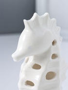 Фигурка светящаяся «Морской конёк», керамика, бело-синий, 6.5×8.5×16.5 см  (артикул 10957815)  большой выбор товаров оптом и в розницу по низким ценам с доставкой