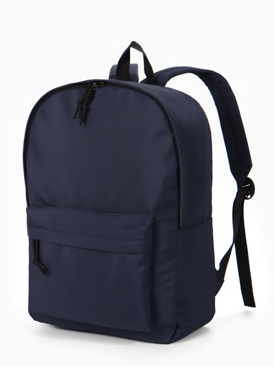 Рюкзак школьный, 1 отделение, 4 кармана, 30×12×40 см, тёмно-синий