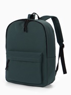 Рюкзак школьный, 1 отделение, 4 кармана, 30×12×40 см, тёмно-зелёный  (артикул 10961066)  большой выбор товаров оптом и в розницу по низким ценам с доставкой