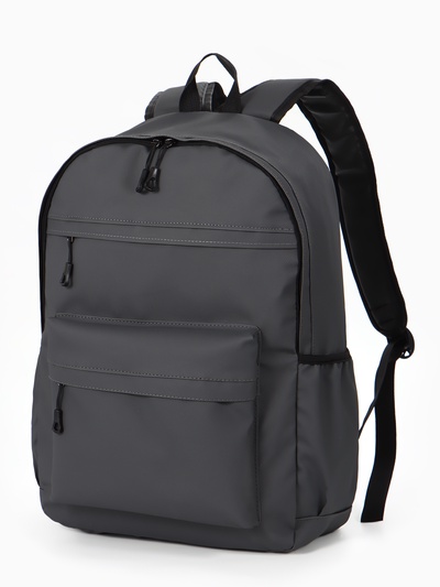 Рюкзак водонепроницаемый, 1 отделение, 5 карманов, 31×14×46 см, серый