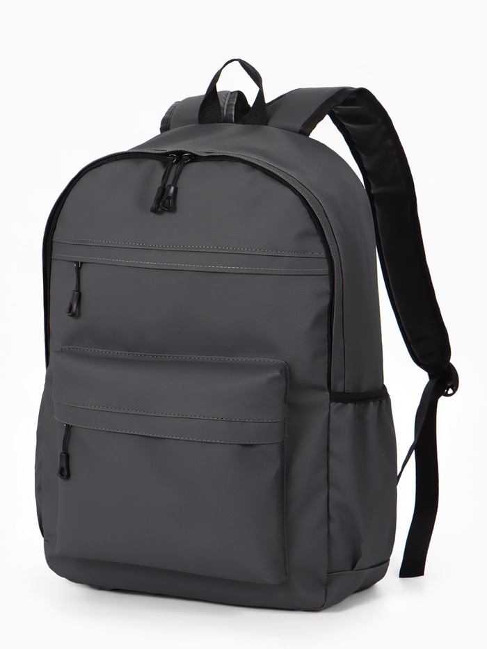 Рюкзак водонепроницаемый, 1 отделение, 5 карманов, 31×14×46 см, серый