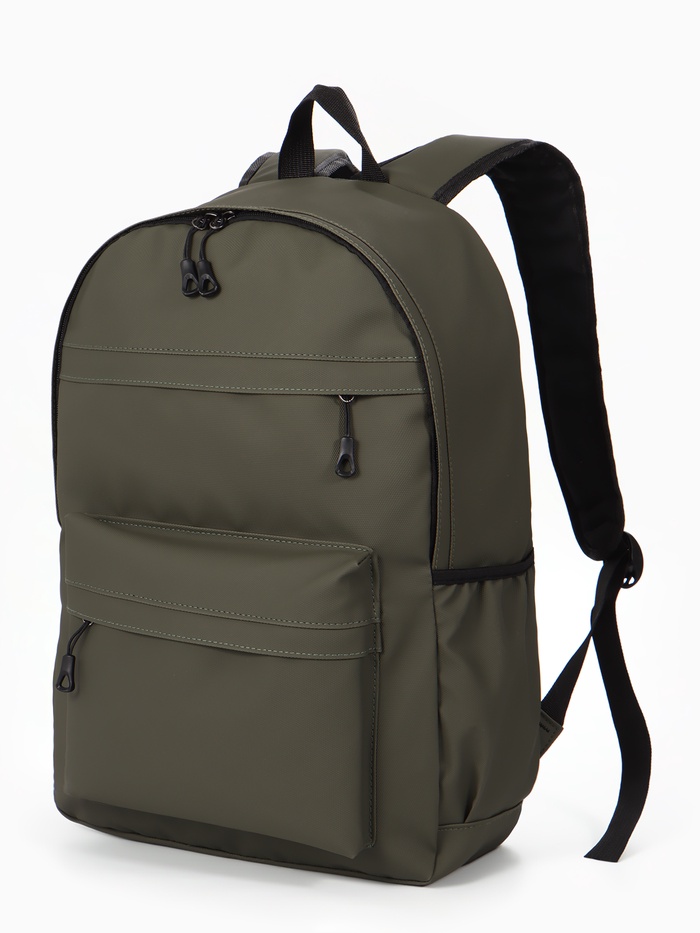 Рюкзак водонепроницаемый, 1 отделение, 5 карманов, 31×14×46 см, хаки