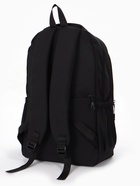 Рюкзак школьный, 2 отделения, 4 кармана, 31×14×46 см, чёрный - Фото 2