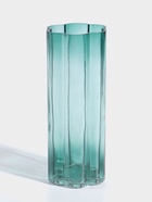 Ваза для цветов «Клэй» классик, 25×10 см, стекло, зелёная  (артикул 10970051)  большой выбор товаров оптом и в розницу по низким ценам с доставкой