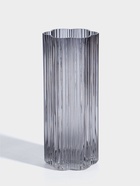 Ваза для цветов «Клэй» полосы, 25×10 см, стекло  (артикул 10970052)  большой выбор товаров оптом и в розницу по низким ценам с доставкой