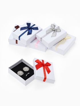 Набор коробочек подарочных 6 шт. под набор «Бантик» минимализм, 7×9 см, (полезная часть 8.3×6.3 см), цвет МИКС  (артикул 10973286)  большой выбор товаров оптом и в розницу по низким ценам с доставкой