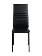 Стул для кухни «Клик Мебель. Венский 1», обивка искусственная кожа, цвет чёрный/чёрный - Фото 3