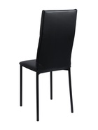 Стул для кухни «Клик Мебель. Венский 1», обивка искусственная кожа, цвет чёрный/чёрный  (артикул 10974315)  большой выбор товаров оптом и в розницу по низким ценам с доставкой