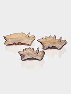 Набор блюд «Кленовый лист», стекло, коричневый  (артикул 10975786)  большой выбор товаров оптом и в розницу по низким ценам с доставкой