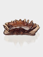 Набор блюд «Кленовый лист», стекло, коричневый - Фото 2