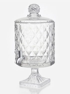 Диспенсер для напитков «Круиз», 4.5 л, 20×39 см, на ножке, стекло, прозрачный  (артикул 10975787)  большой выбор товаров оптом и в розницу по низким ценам с доставкой