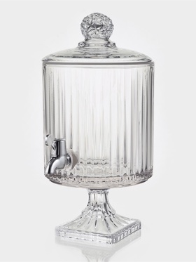 Диспенсер для напитков «Элизиум », 4.5 л, 20×39 см, на ножке, стекло, прозрачный  (артикул 10975788)  большой выбор товаров оптом и в розницу по низким ценам с доставкой