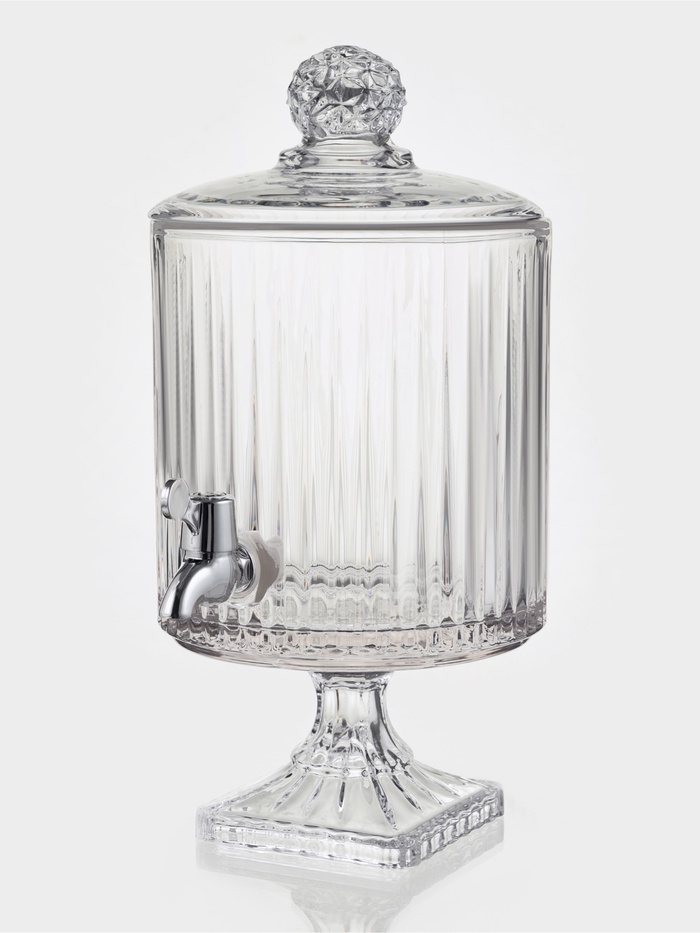 Диспенсер для напитков «Элизиум », 4.5 л, 20×39 см, на ножке, стекло, прозрачный - Фото 1